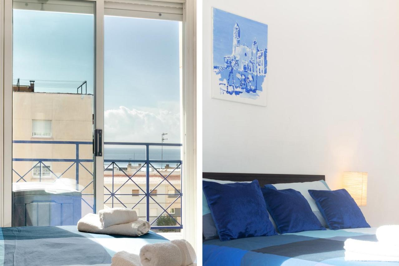 Soul: Bonito Apartamento Con Terraza Sitges Exteriör bild